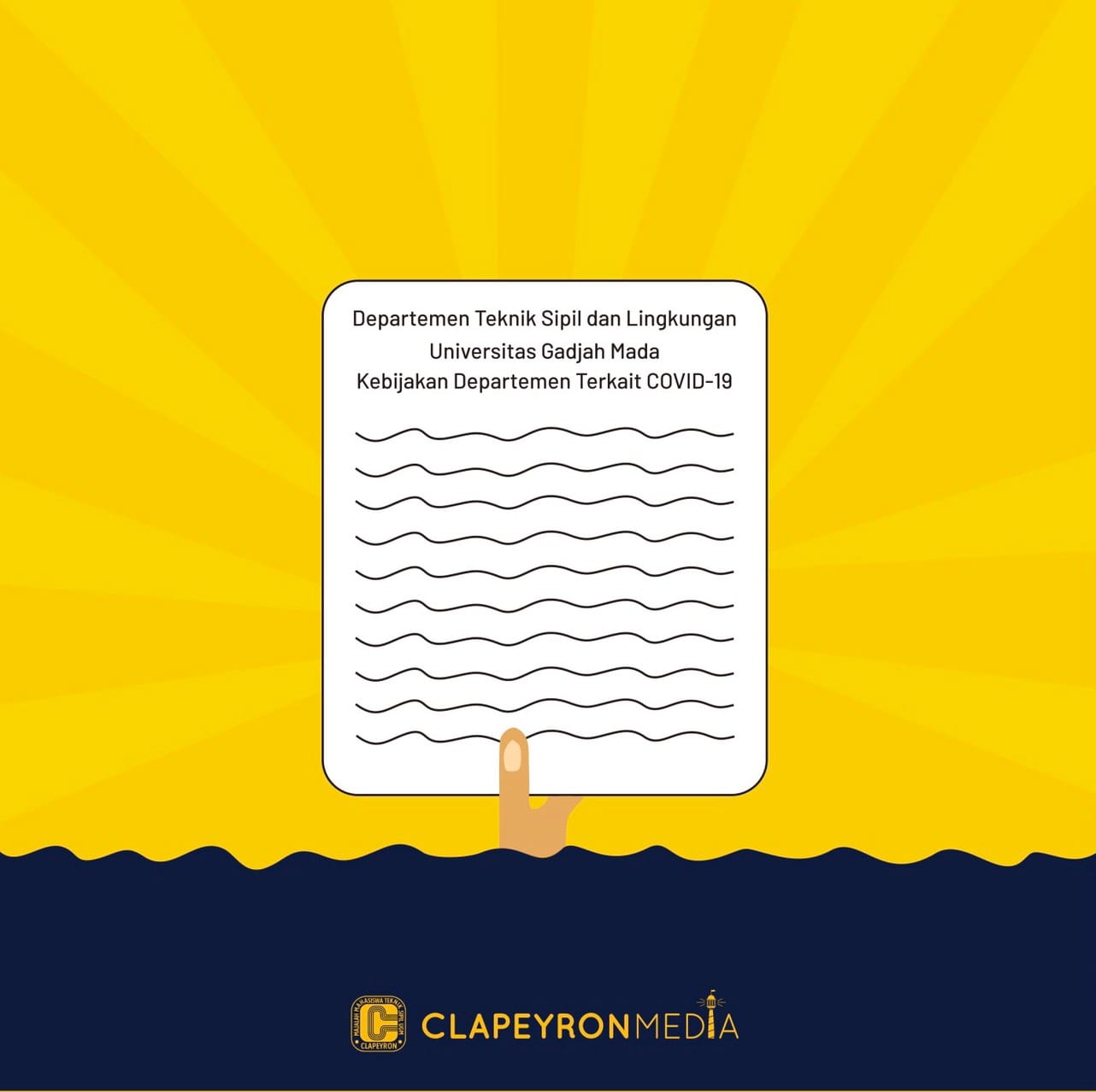 Wawancara Eksklusif Ketua Departemen DTSL FT UGM – Corona Datang, Departemen Bisa Apa?