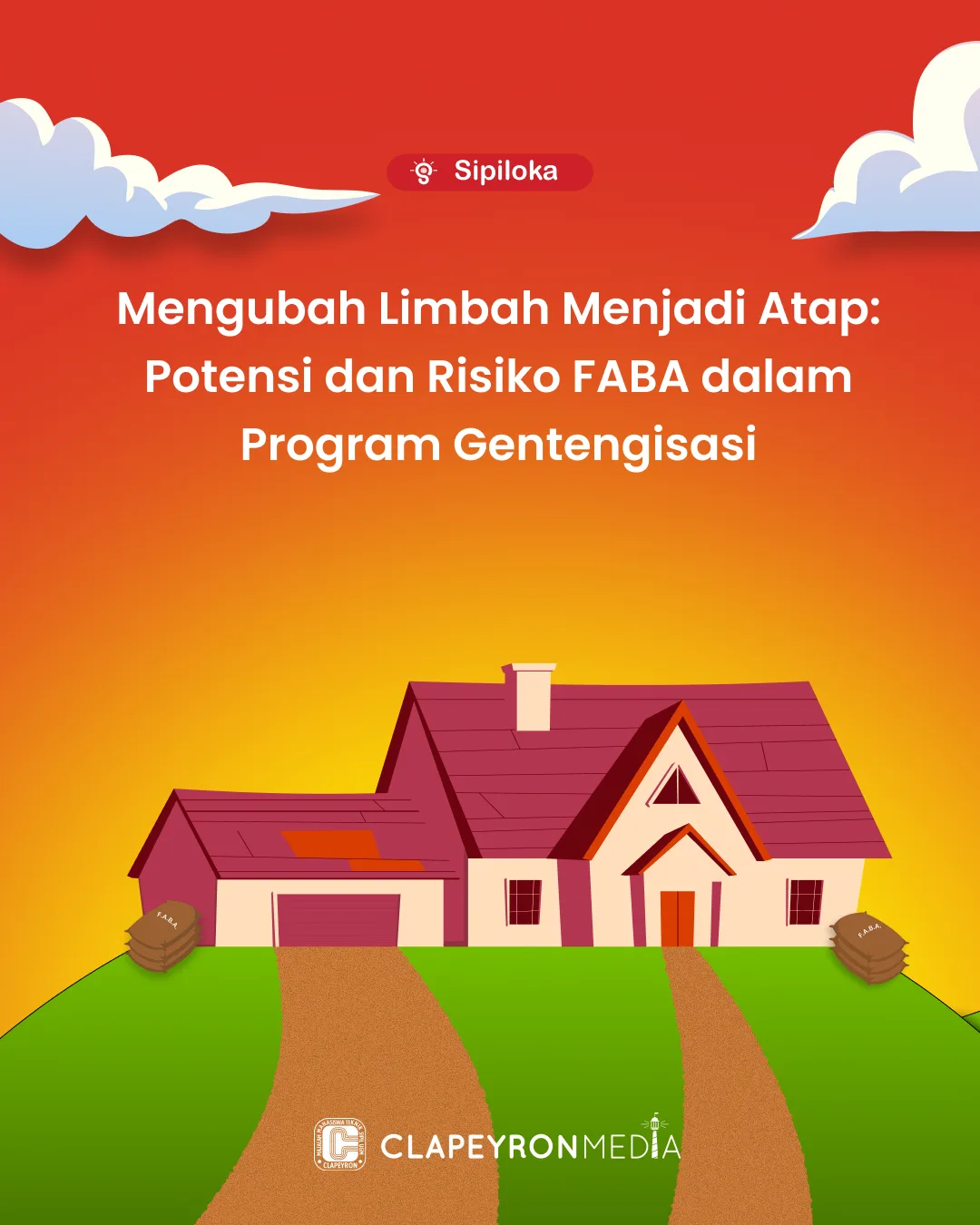 Mengubah Limbah Menjadi Atap: Potensi dan Risiko FABA dalam Program Gentengisasi